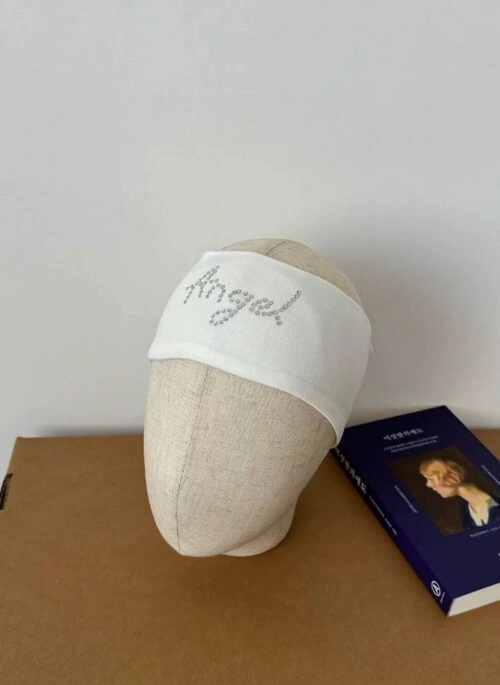White Angel Crystal Embezzled Headband | Dahyun – TWICE