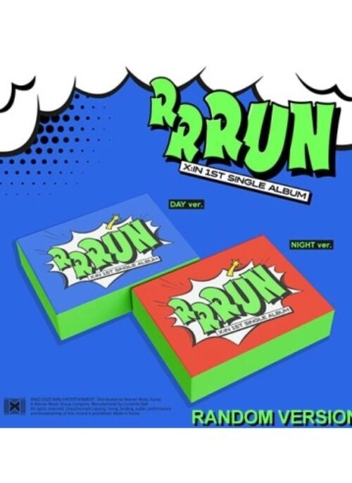 X:IN 1st Single Album – RRRUN | Random version