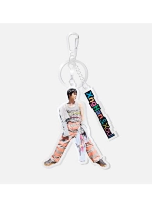XngHan “Waste No Time” Merch – Acrylic Keyring