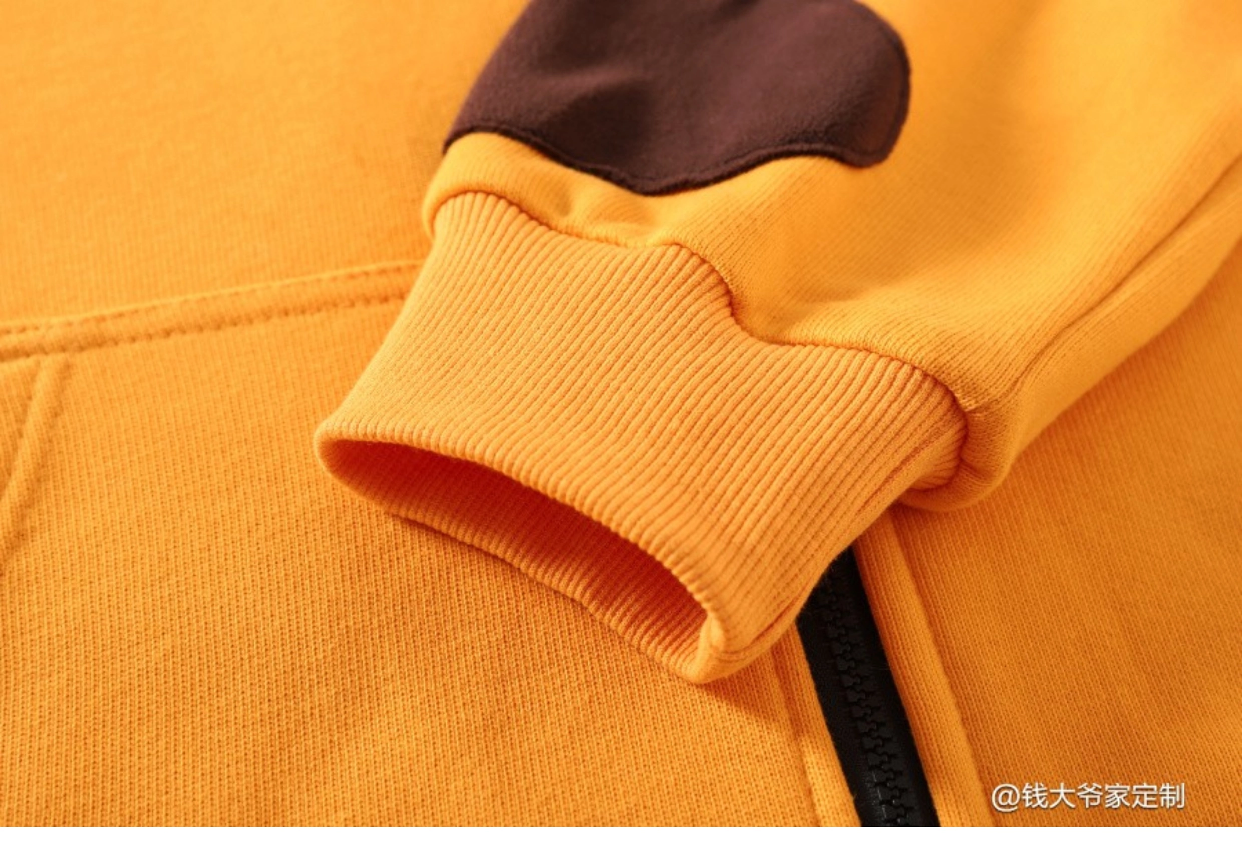 Yellow Tiger Pattern Zip-Up Hoodie | Hoshi - Seventeen