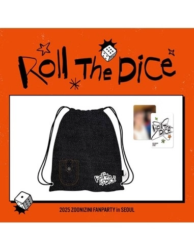 ASTRO ZOONIZINI “Roll The Dice” Merch - Gym Sack - Fashion Chingu