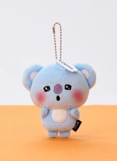 BT21 “Today’s Mood” Merch – Heart Pounding Plush Keyring