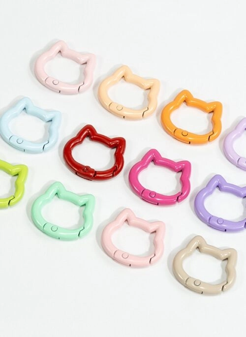 Cat Colorful Pendant Buckle Replacement