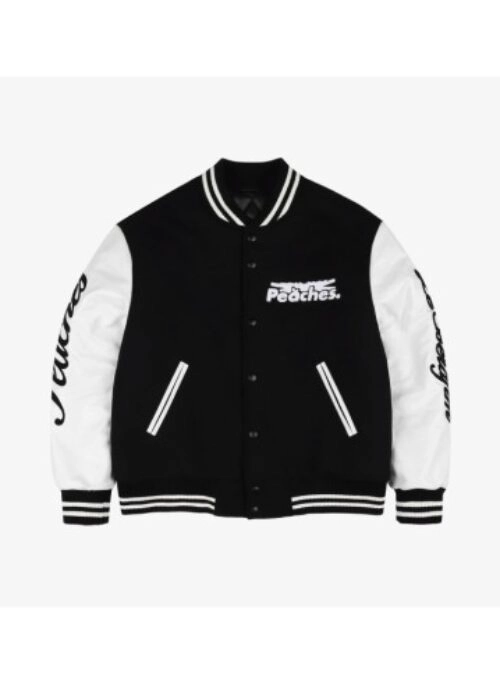 LE SSERAFIM x Peaches FIM’S CLUB X EARP EARP Merch – Varsity Jacket