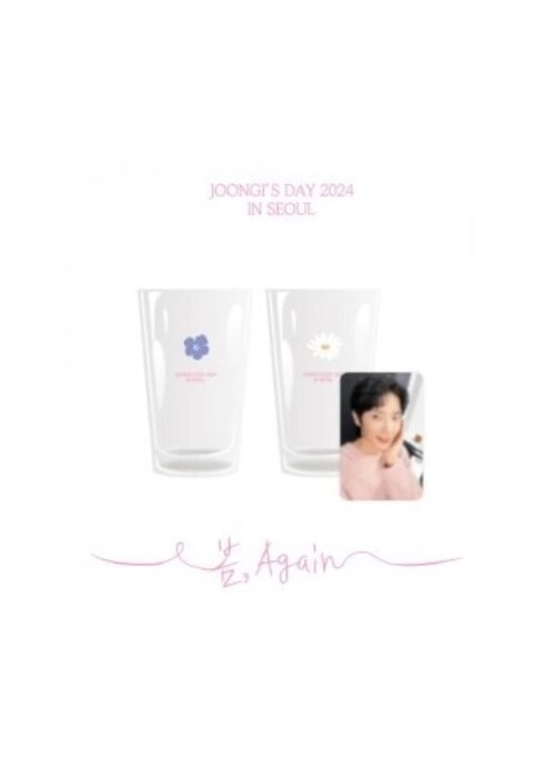 Lee Joon Gi “Spring, Again” Merch – Glass + Photocard Set