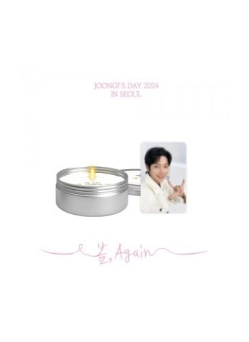 Lee Joon Gi “Spring, Again” Merch – Message Scented Candle + Photocard Set