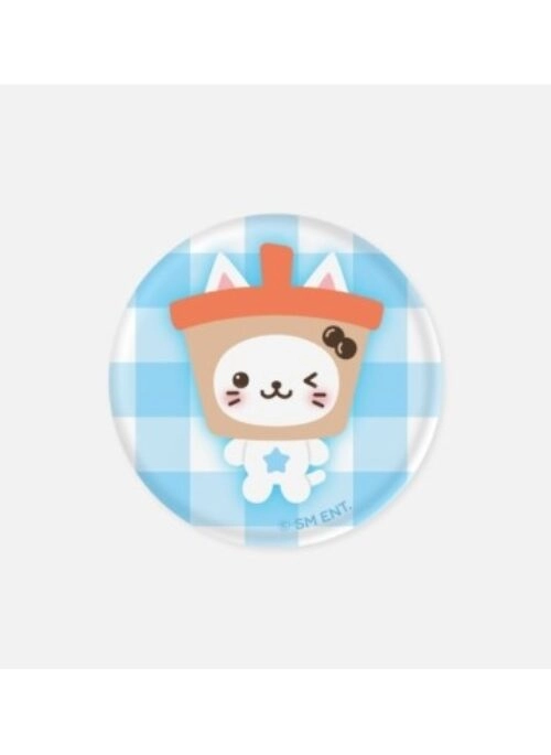 NCT WISH “Find Your Color” Merch – Random Wish Doll Lenticular Pin Button