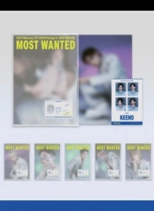 P1Harmony “P1ustage H : MOST WANTED” Merch – L Holder Photo Set