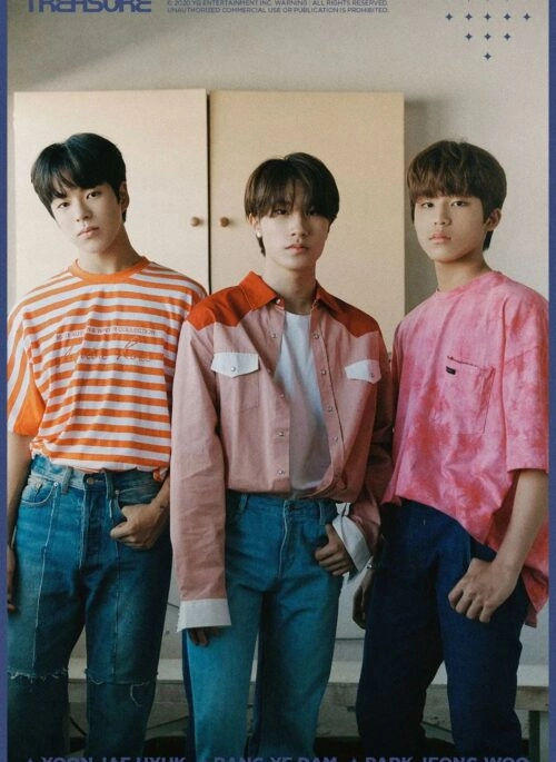 Red Tie-Dye Oversized T-Shirt | Jeongwoo - Treasure