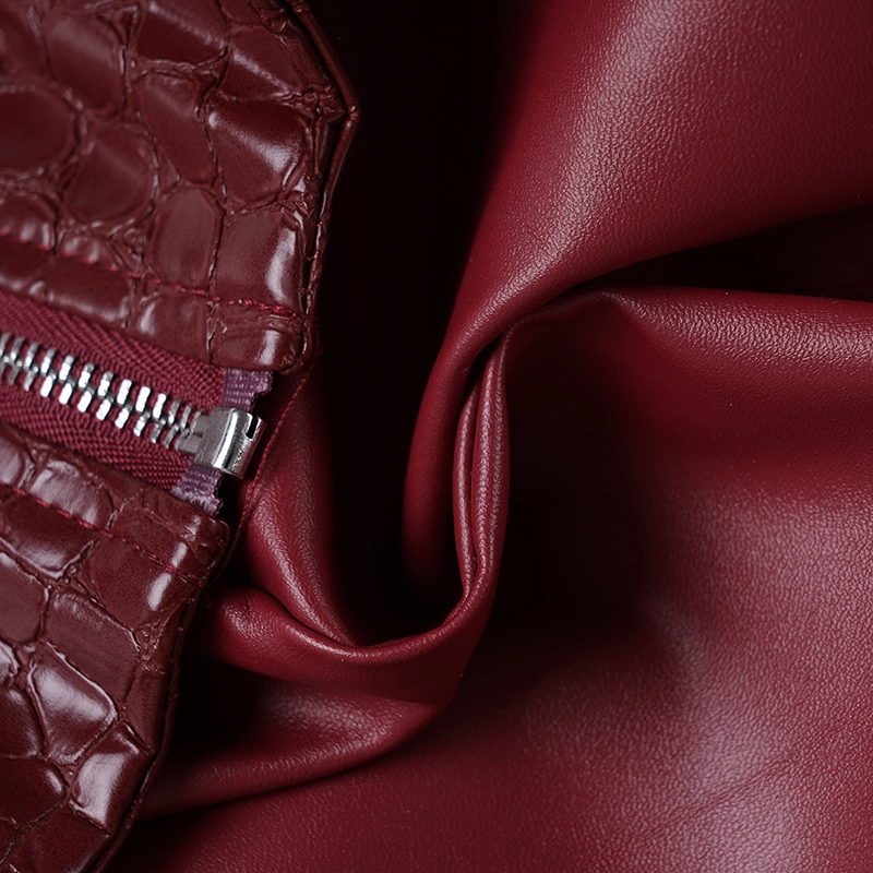 Red Triple Buckle Faux Leather Shorts Jennie BlackPink