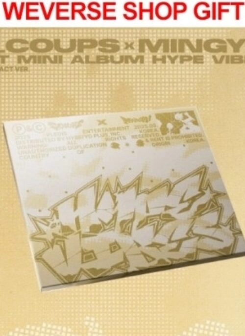 S.COUPS x MINGYU 1st Mini Album – HYPE VIBES | Weverse Shop Gift, Compact version