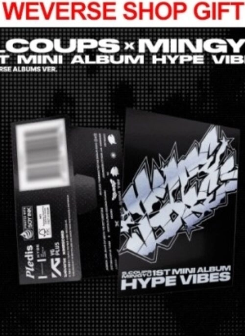 S.COUPS x MINGYU 1st Mini Album – HYPE VIBES | Weverse Shop Gift, Weverse Album Version