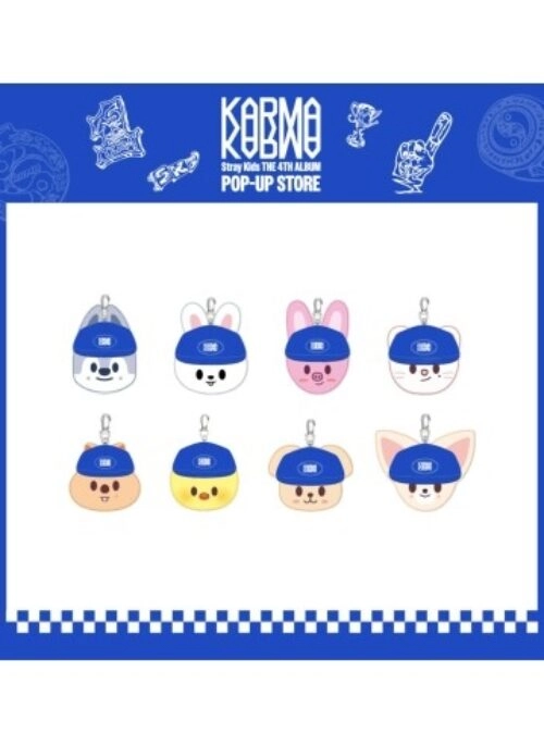 Stray Kids “KARMA” Merch – SKZOO Ceremony Ballcap Plush
