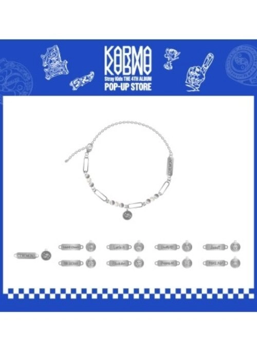 Stray Kids “KARMA” Merch – SKZOO Ceremony Necklace