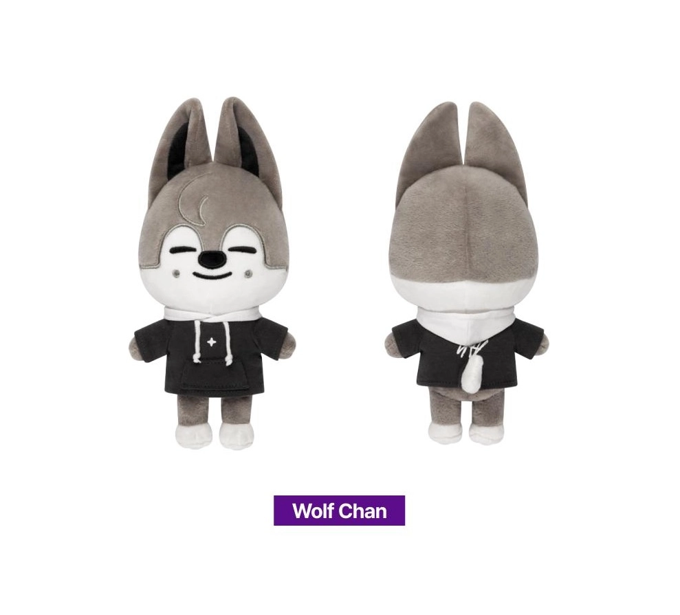 SKZOO PLUSH CUSHION クッション ウルフチャン Stray Kids SKZOO Wolf Chan Plush Cushion Bang Chan SKZOO