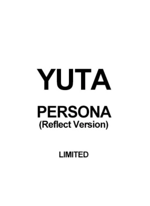 YUTA Japan Solo Debut Album – PERSONA | Limited edition, Reflect version