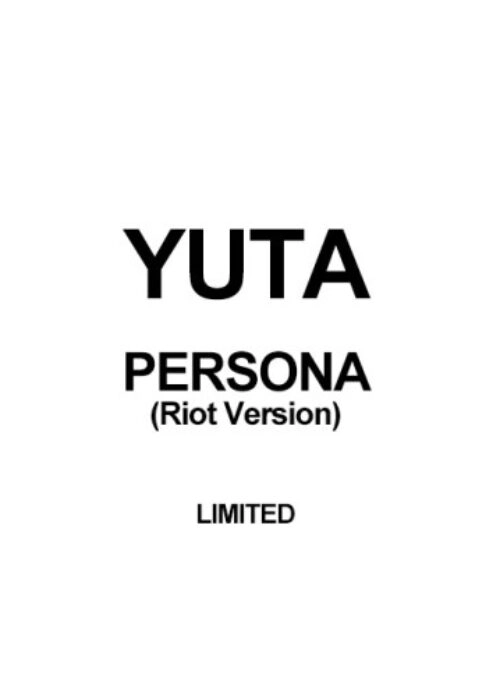 YUTA Japan Solo Debut Album – PERSONA | Limited edition, Riot version