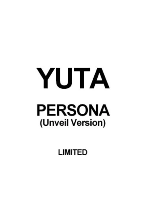 YUTA Japan Solo Debut Album – PERSONA | Limited edition, Unveil version