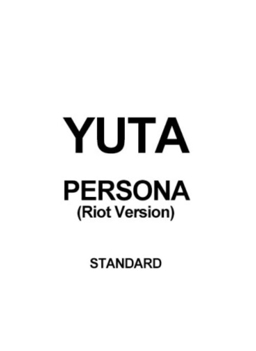 YUTA Japan Solo Debut Album – PERSONA | Standard, Riot version