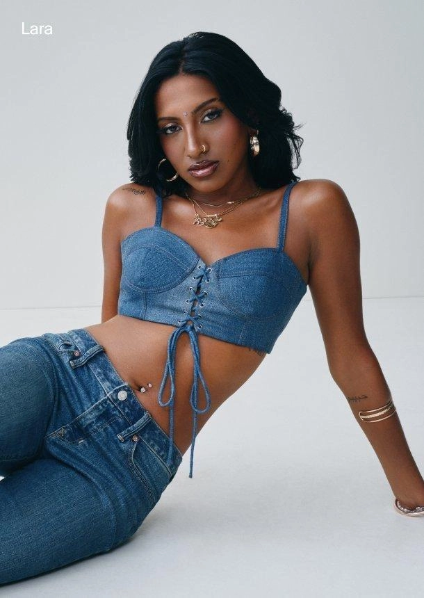 トップス CARLA Biraku bustier tops ELLACCI Women's Floral Lace Bustier Crop Top Gothic India | Ubuy