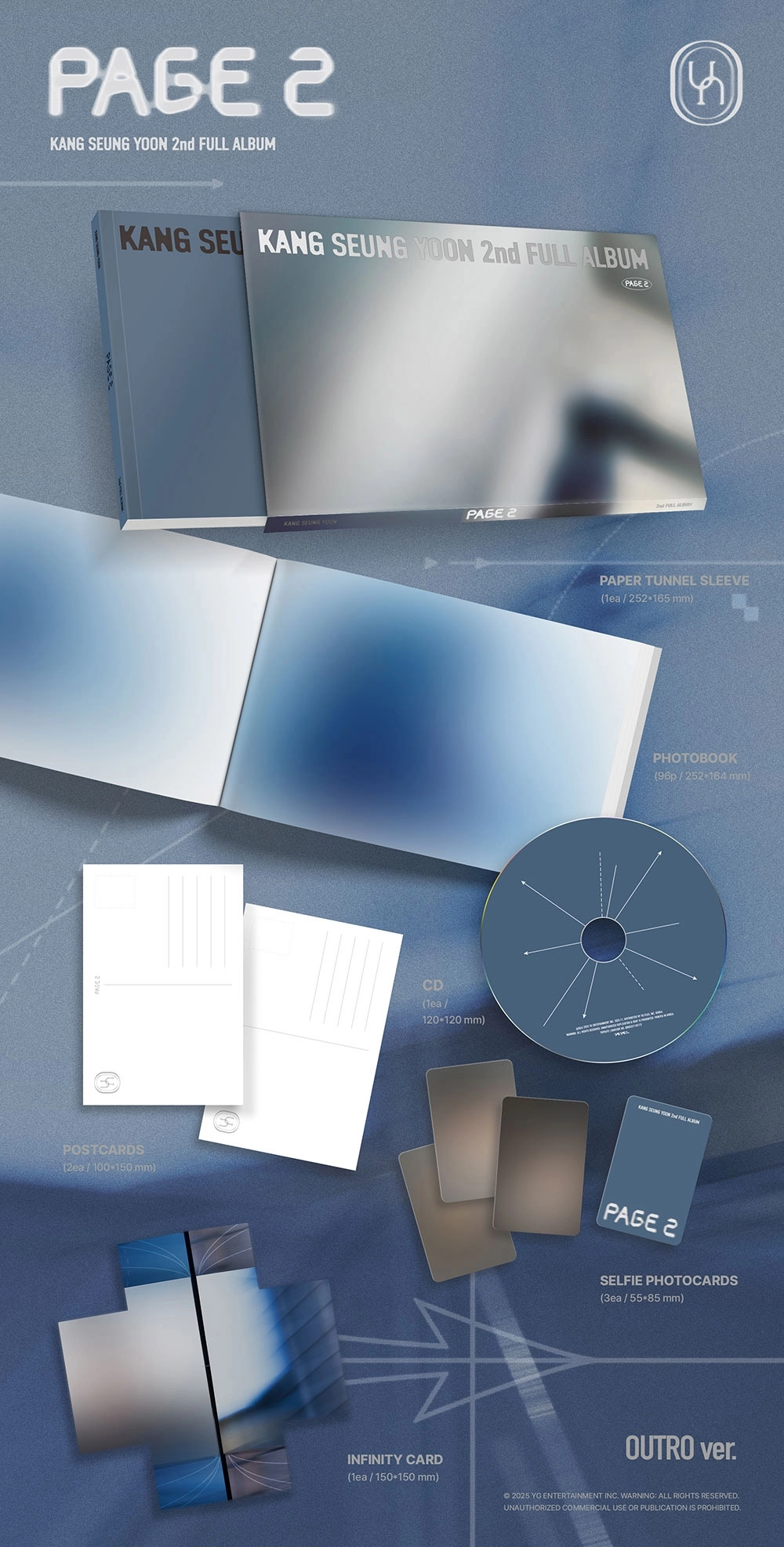 KANG SEUNG YOON 2nd Album - PAGE 2 | Outro version - Fashion