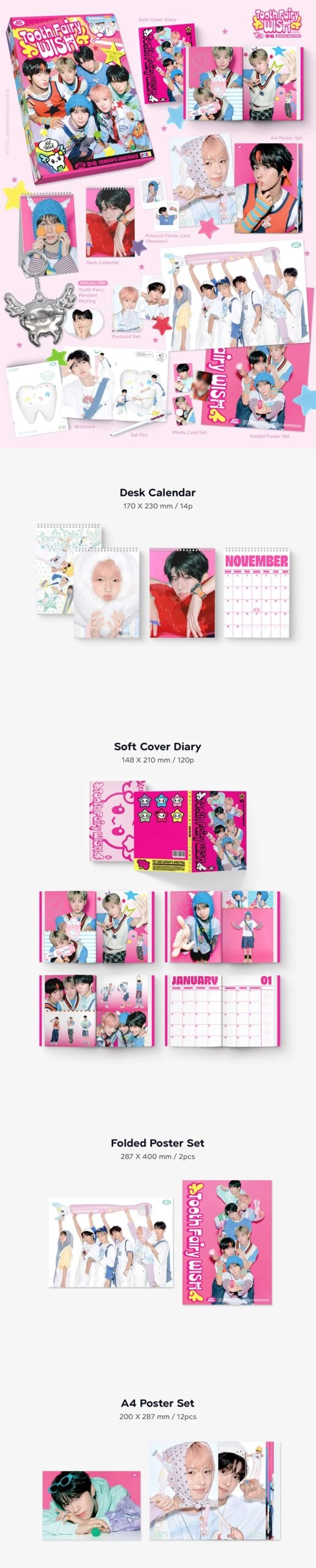 NCT WISH 2026 Season's Greetings | Yes24 Shop Gift - Fashion Chingu