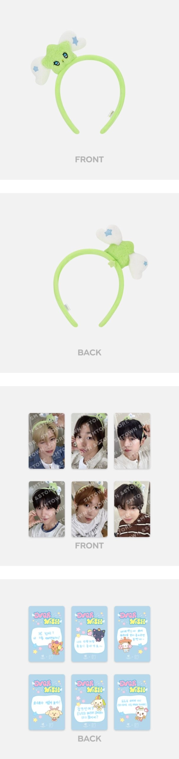 NCT WISH KWANGYA EVERLAND Merch - WICHU Hairband - Fashion Chingu