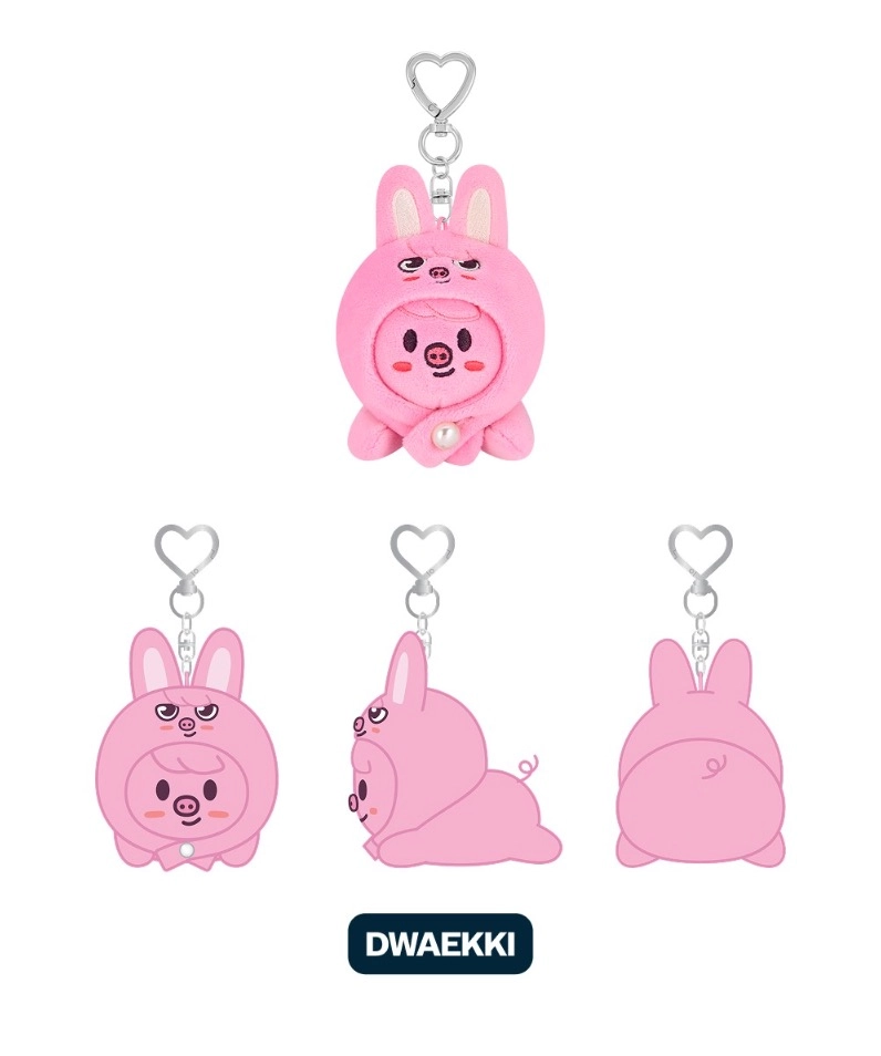 STRAY KIDS DominATE: Celebrate Pop-Up Merch - SKZOO Keyring Lying