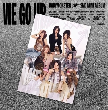 BABYMONSTER 2nd Mini Album - WE GO UP | Postcard version - Fashion