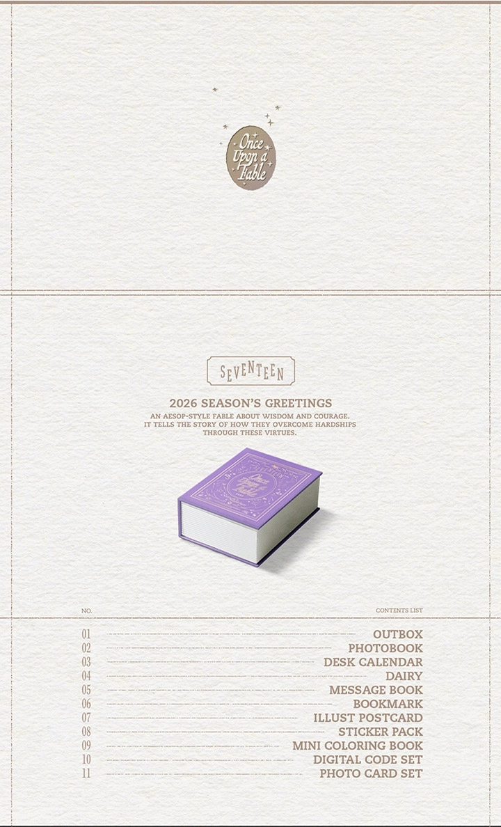 SEVENTEEN 2026 Season's Greetings - Fashion Chingu