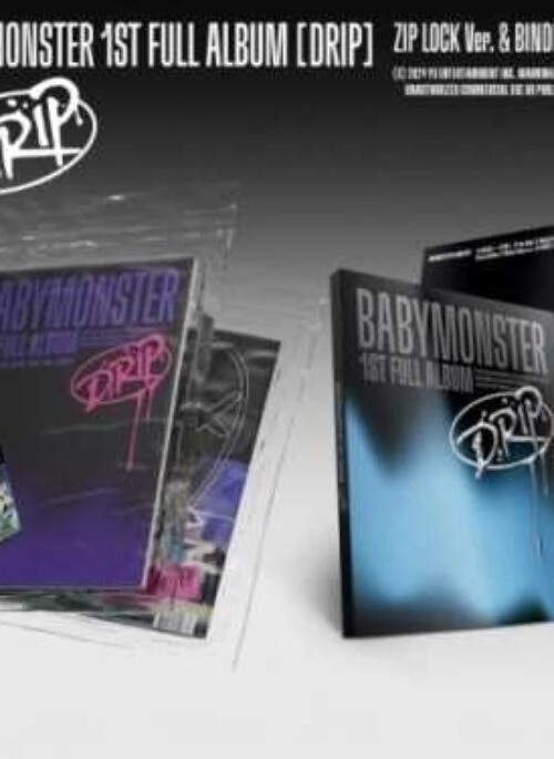 【新品未開封】BABYMONSTER DRIP BABYMONS7ER　全19点 1st ALBUM『DRIP [ZIP LOCK Ver.]』 | BABYMONSTER | ソニー