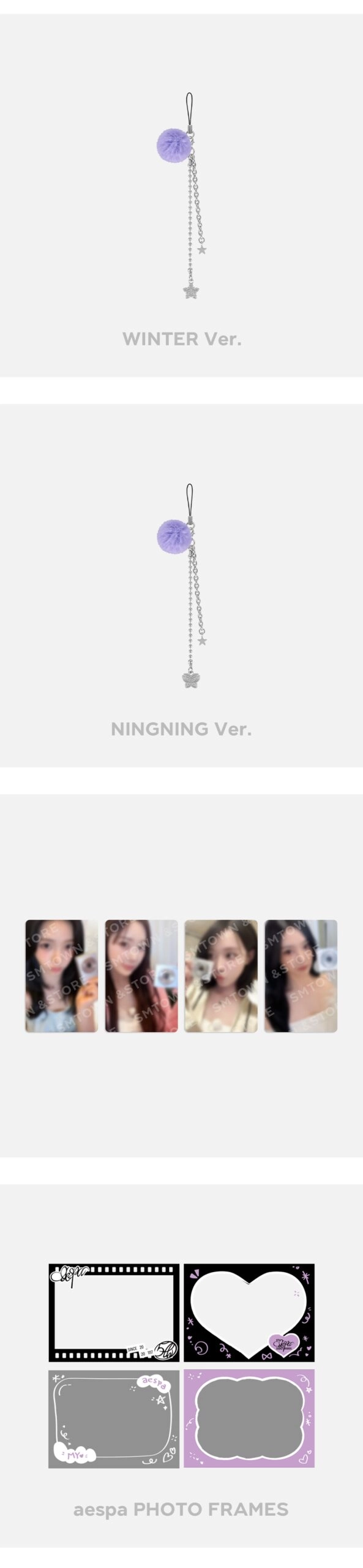 aespa 5th Anniversary Merch - Mini Camera Set - Fashion Chingu