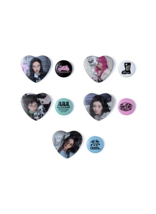 CORTIS “Color Outside The Lines” Merch - Lucky Draw Can Badge