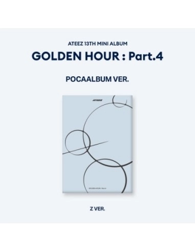 ATEEZ 13th Mini Album - GOLDEN HOUR : Part.4 | POCA, Z version