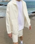 Korean Clothes Men Set 2026.Korean Style Loose Sun Protection Jacket Set - Fashion Chingu